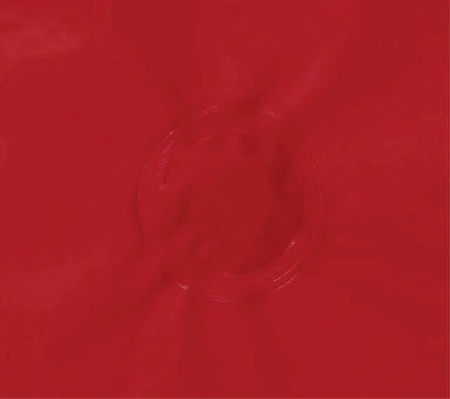 Alt view image 7 of 7 - 3 Guage PEVA Shower Curtain Liner 70"x72" with 3 Magnets at Bottom & 12 Metal Grommet Holes for Your Shower Hooks (RED)