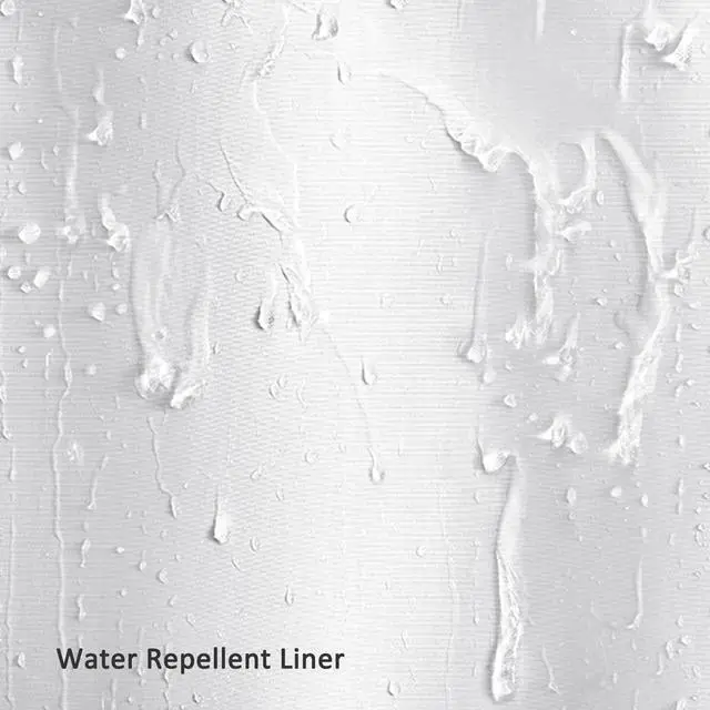 Alt view image 4 of 6 - Snap-in Fabric Replacement Liner 71" W x 55" L, for 72" W x 75" L No Hook Shower Curtain