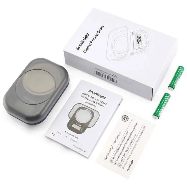 Alt view image 6 of 6 - Digital Gram Scale with 300g/0.01g Small Pocket Coffee Scale with High Accuracy, Jewelry Scale with Tare and Calibration for Kitchen Food Scale