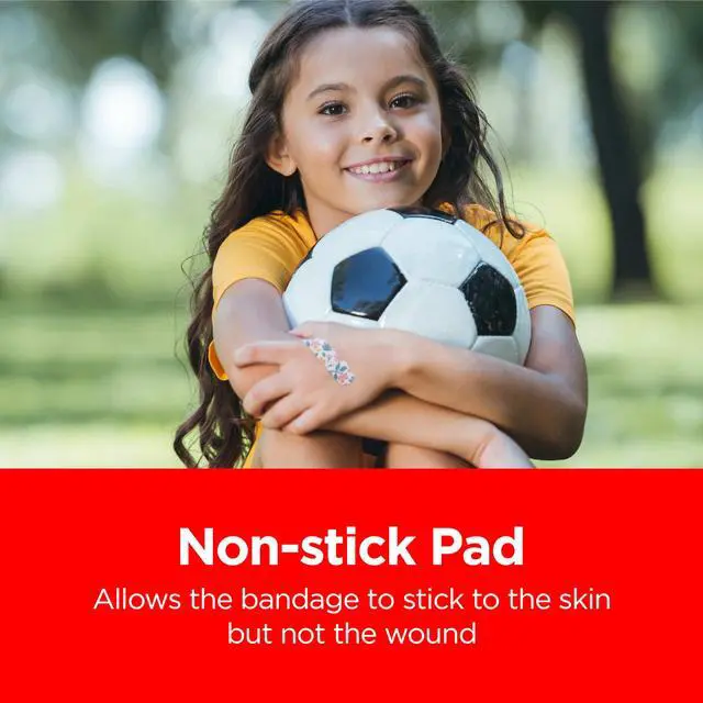 Alt view image 4 of 7 - Brand Adhesive Children's Bandages for Minor Cuts & Scrapes, Wound Care Featuring Minecraft Designs, Fun Bandages for Kids and Toddlers, Assorted Sizes, 20 ct