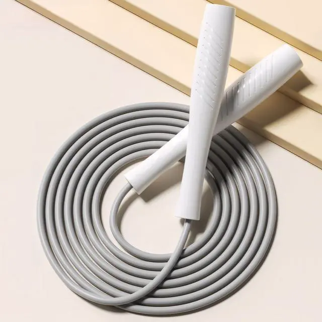 Main image of Jump Ropes Kids, Adjustable Children Jump Rope with ABS Handles and PVC Rope for Child Student Toddler (Grey)