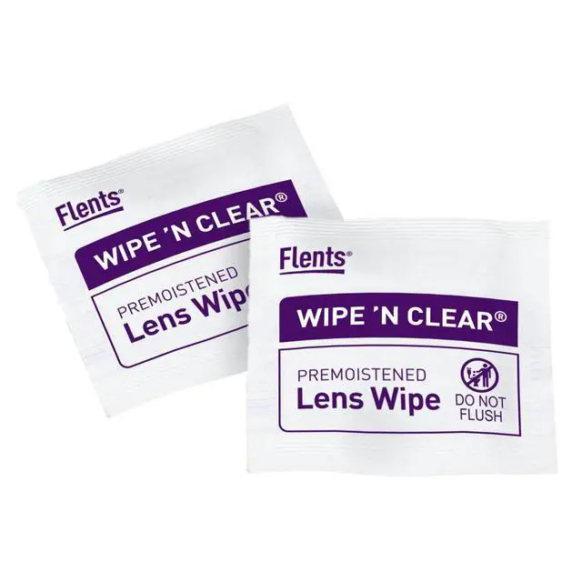 Alt view image 4 of 4 - Wipe 'N Clear Pre-Moistened Lens Wipes Assorted 20 Count, Made in The USA