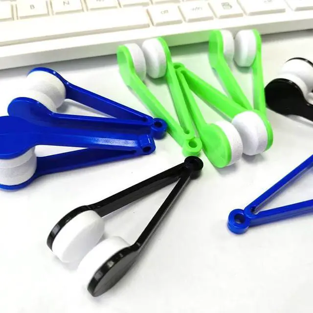Alt view image 5 of 5 - 12PCS Eyeglass Cleaner, Mini Microfiber Cloths and Brush for Sunglasses, Eyewear and Reading Glasses