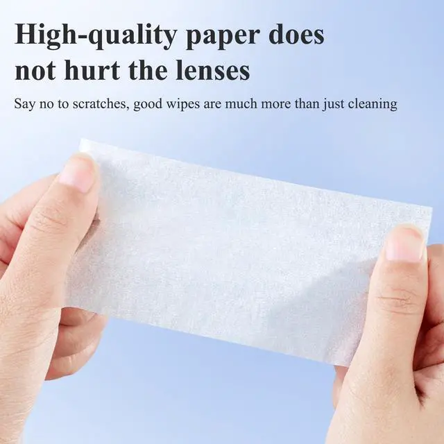 Alt view image 7 of 7 - Glasses Wipes Lens Cleaner- -Moistened Individual Wrapped Eye Glasses Cleaning Wipes | Glasses Cleaner Safely Cleans Glasses, Sunglasses, Phone Screen, Electronics & Camera Lens (white-200)