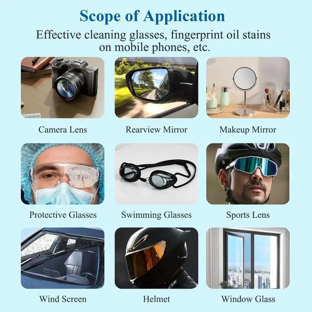 Alt view image 6 of 7 - Glasses Wipes Lens Cleaner- -Moistened Individual Wrapped Eye Glasses Cleaning Wipes | Glasses Cleaner Safely Cleans Glasses, Sunglasses, Phone Screen, Electronics & Camera Lens (white-200)
