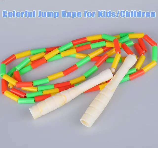 Alt view image 5 of 7 - 2 Pcs Bead Jump Rope for Kids Adults, Beaded Jump Rope For Fitness (Yellow+Red)
