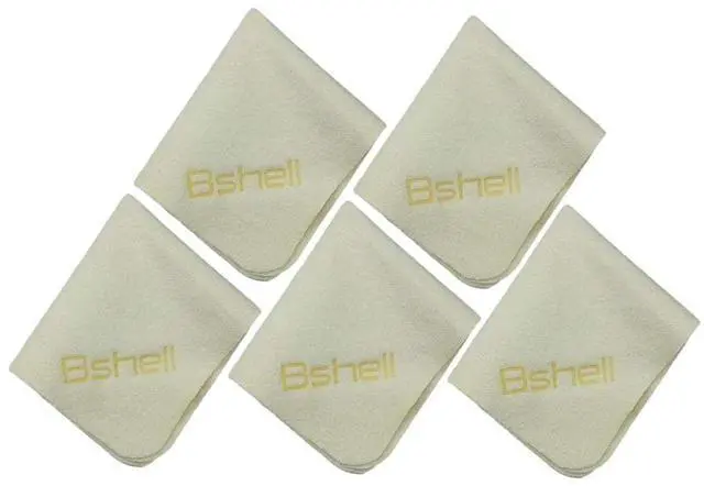 Main image of Chamois Cloth,(7"x6"Pack of 5),Natural Leather,Eyeglasses Cloths,Suitable for Glasses, Jewelry,Piano, Musical Instruments,Phone Computer TV,Tableware,Cars,Camera,etc.