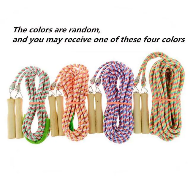 Alt view image 2 of 6 - 23FT/7M Long Jump Rope Double Dutch Jump Ropes Skipping Rope for GameSkipping Rope Multiplayer Group School, Company,Fun Games,Agility Play(Color Random)