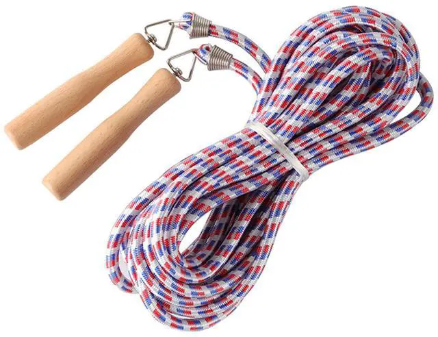 Main image of 23FT/7M Long Jump Rope Double Dutch Jump Ropes Skipping Rope for GameSkipping Rope Multiplayer Group School, Company,Fun Games,Agility Play(Color Random)