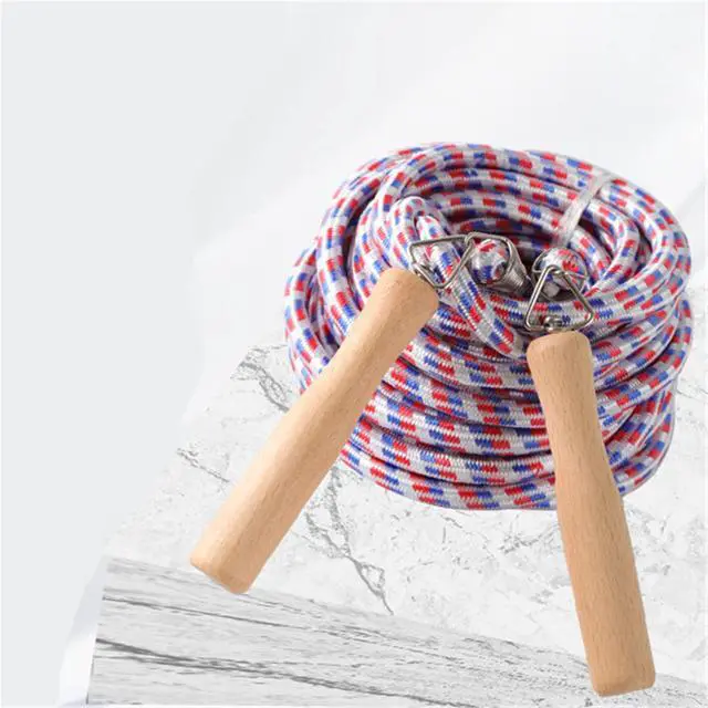 Alt view image 6 of 6 - 23FT/7M Long Jump Rope Double Dutch Jump Ropes Skipping Rope for GameSkipping Rope Multiplayer Group School, Company,Fun Games,Agility Play(Color Random)