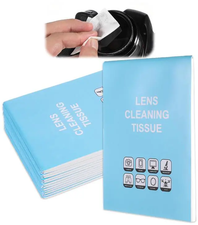 Main image of 700 Sheets Lens Cleaning Tissue Paper, Lens Cleanr Papers Tissue for Microscope Len, Camera Len, Glasses, Computer Screens, Electronic Screens, Precision Optics 14 Booklets