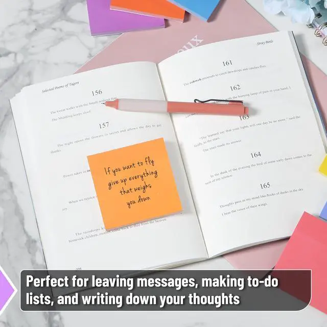 Alt view image 4 of 5 - Sticky Notes, 3"x3", 15 Pads, 675 Sheets, Pastel Colors