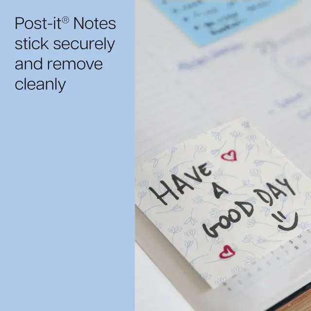 Alt view image 4 of 6 - Polished Patterns, 3 x 3 in, 3 Sticky Notes Pads