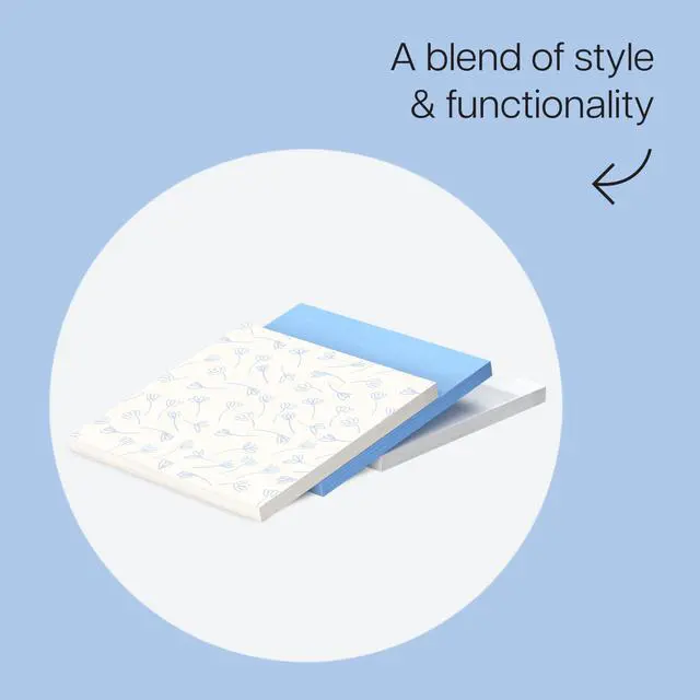 Alt view image 5 of 6 - Polished Patterns, 3 x 3 in, 3 Sticky Notes Pads