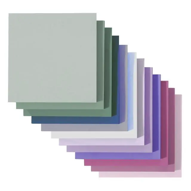 Alt view image 6 of 7 - Sticky Notes, 3"x3", 12 Pads, 600 Sheets, Colorful