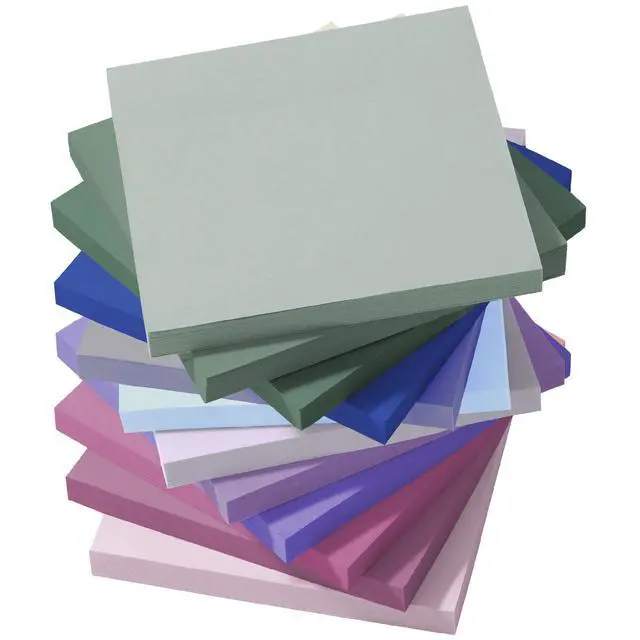 Alt view image 7 of 7 - Sticky Notes, 3"x3", 12 Pads, 600 Sheets, Colorful