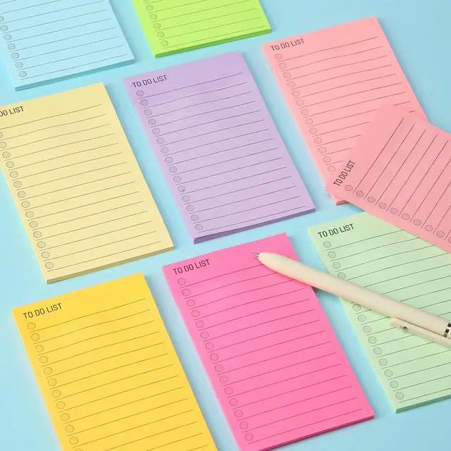 Alt view image 5 of 6 - to Do List Sticky Notes, 3 x 5, 9 Pads, 360 Sheets