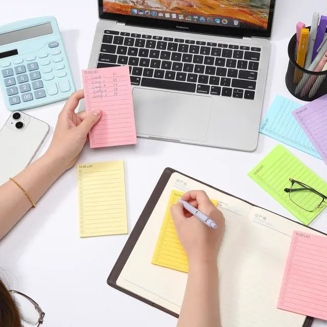 Alt view image 6 of 6 - to Do List Sticky Notes, 3 x 5, 9 Pads, 360 Sheets