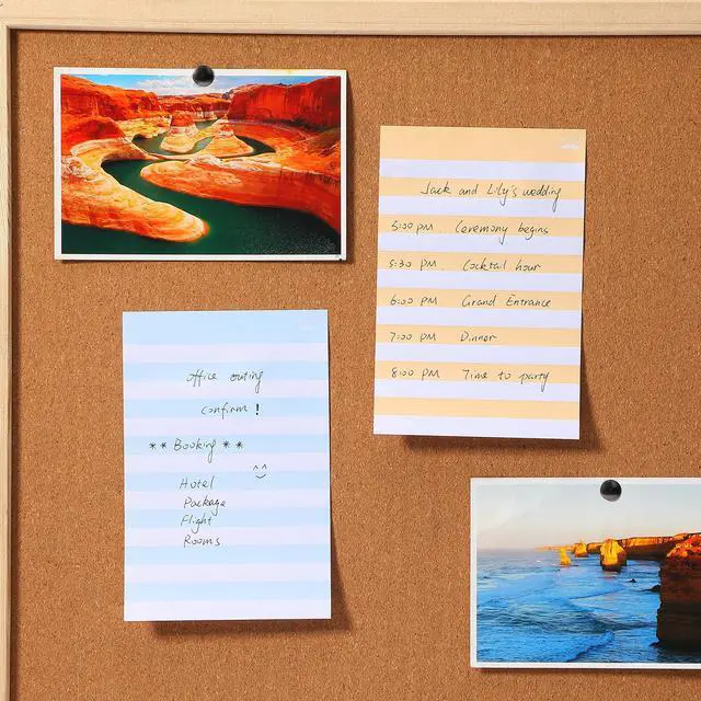 Alt view image 7 of 7 - Lined Sticky Notes, 4" x 6", 6 Pads, 45 Sheets/Pad