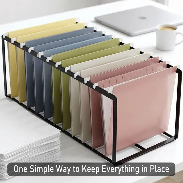 Alt view image 5 of 7 - 10 Pack Hanging File Folders, Letter Size (8.5"x11")