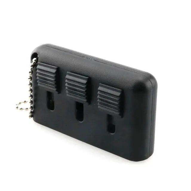Alt view image 5 of 7 - 3-in-1 Golf Cleaning Brush 2PCS 3 in 1 Black Pocket Portable Retractable Multiple Use Golf Club Groove Cleaner Tool