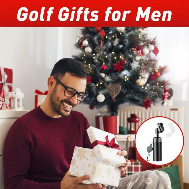 Alt view image 7 of 7 - Golf Club Cleaner Brush, Golf Water Brush with Spray Bottle Holds 5 Ounces of Water, Golf Club Cleaning Kit - with Cover & Retractable Clip, Essential Golf Accessories for Men, Best Golf Gifts for Men