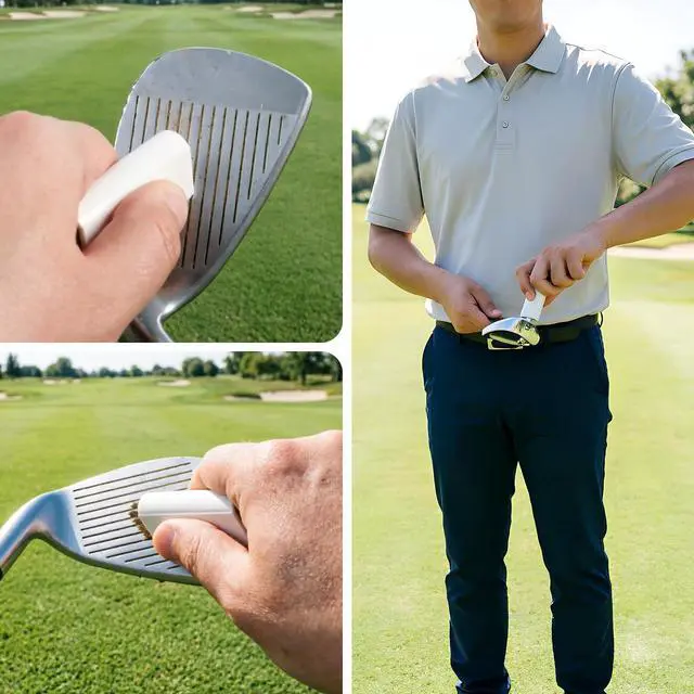 Alt view image 7 of 7 - Mini Golf Club Brush Groove Cleaner (5 Pack Mini Brush)