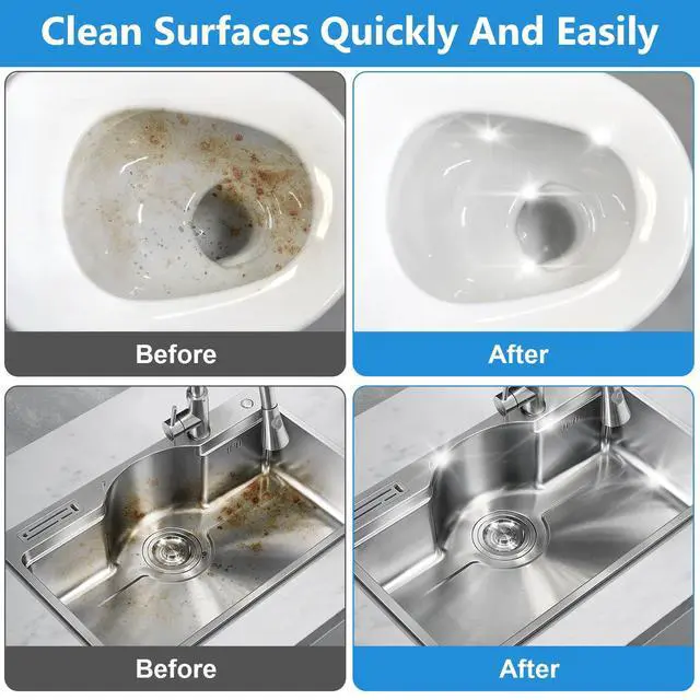 Alt view image 3 of 6 - 20 Pack Pumice Stone Toilet Bowl Cleaner, Pumice Stone for Cleaning Stick Hard Water Rings, Calcium Buildup & Stains, Safe for Bathroom, Sink, Tub, Grill, Oven, Pool Tile (Small Size)
