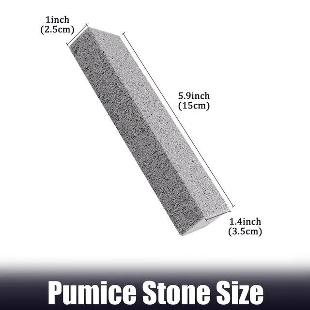 Alt view image 2 of 7 - 10-Pack Pumice Stone for Toilet Bowl, Sink, Grill & Pool Cleaning