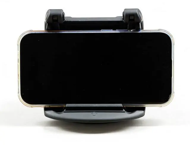 Main image of Cell Phone Holder for Car, 360° Rotatable Anti-Slip Auto Dash Phone Mount for Horizontal & Vertical Viewing, Universal Washable Vehicle GPS Holder for Most Smartphones Devices (Black)