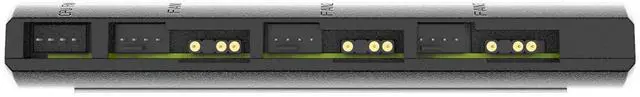 Alt view image 4 of 7 - 7-Port 4PIN SATA PWM 5V 3PIN ADDRESSABLE RGB Fan Hub/Splitter for 4-Pin & 3-Pin Case Fans in Black-P7PRGB