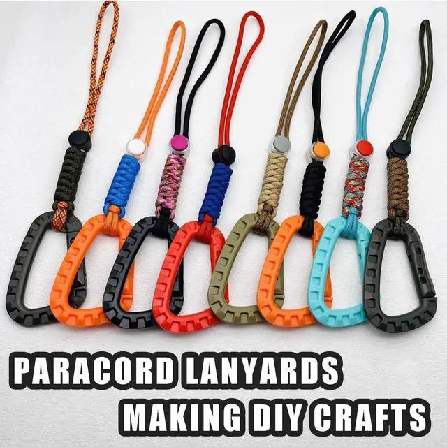 Alt view image 7 of 7 - 6Pack Tactical Gear Carabiner Keychain Clip Plastic D-Rings Large Key Chain Heavy Duty Snap Hook for Backpack, Belt, Keyrings, Bags, Bottle, Tent, Camping - Black