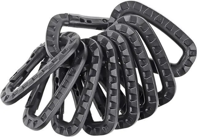 Main image of Tactical Carabiner Keychain (Black)