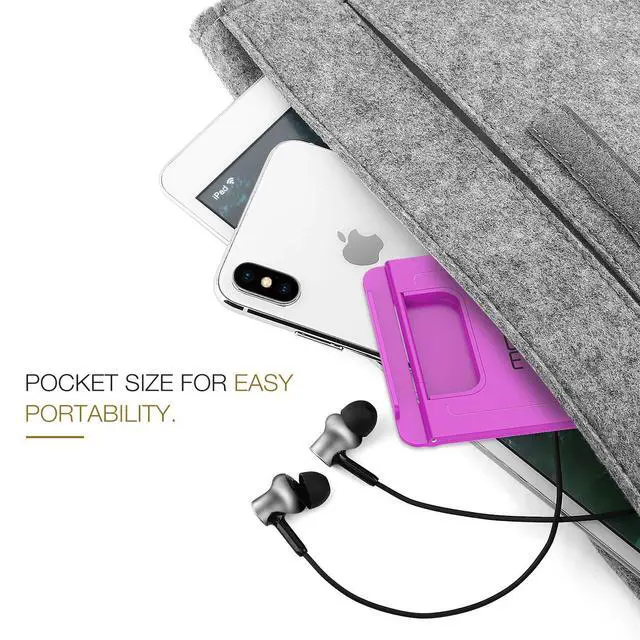 Alt view image 4 of 7 - 2 Pack Phone Tablet Stand, Foldable Desktop Holder for 4-11" Devices
