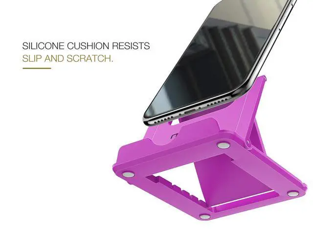 Alt view image 5 of 7 - 2 Pack Phone Tablet Stand, Foldable Desktop Holder for 4-11" Devices