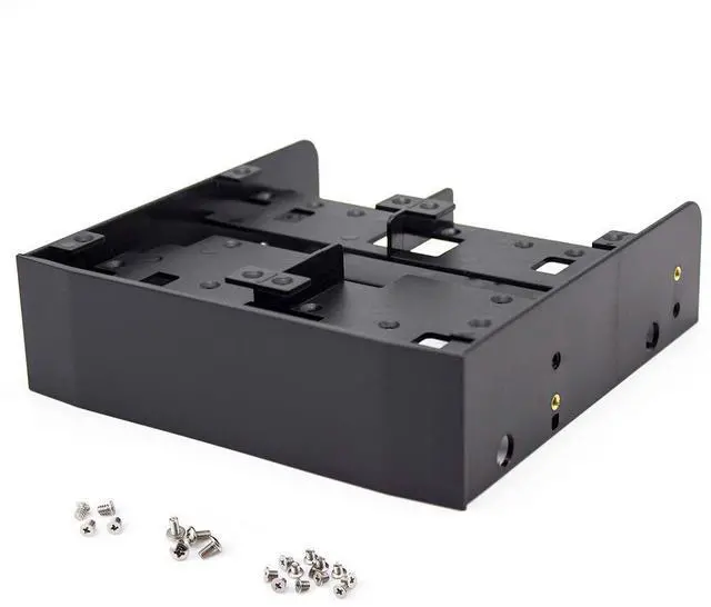 Main image of Hard Disk Drive Mounting Kit, 2.5" / 3.5" HDD / SSD to 5.25" Floppy Drive Bay Computer Mounting Bracket