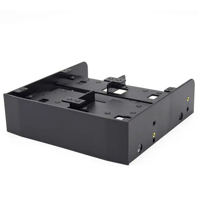 Alt view image 4 of 7 - Hard Disk Drive Mounting Kit, 2.5" / 3.5" HDD / SSD to 5.25" Floppy Drive Bay Computer Mounting Bracket