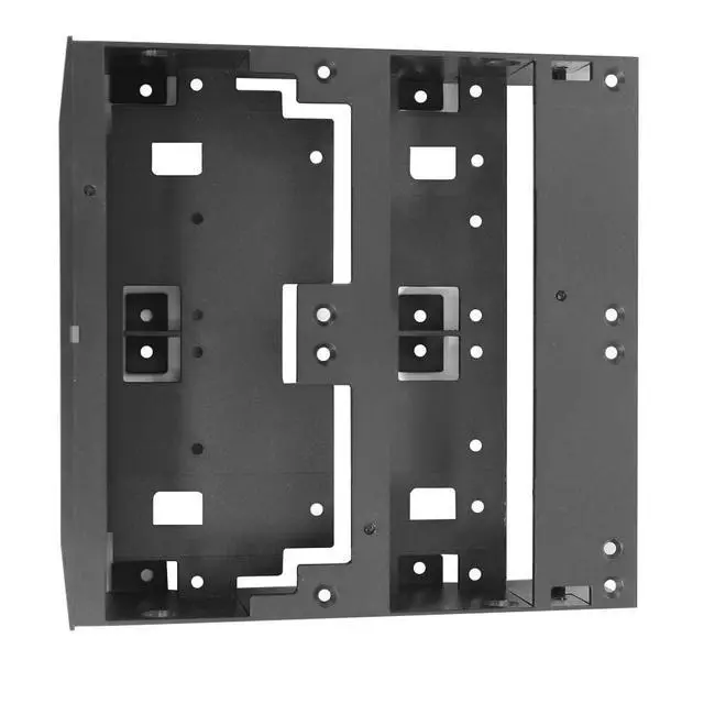 Alt view image 6 of 7 - Hard Disk Drive Mounting Kit, 2.5" / 3.5" HDD / SSD to 5.25" Floppy Drive Bay Computer Mounting Bracket