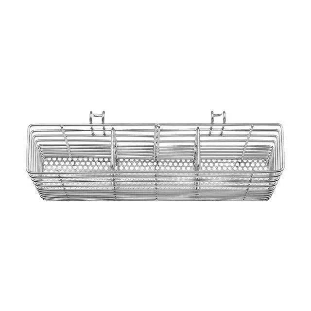 Alt view image 3 of 7 - Silverware Organizer - Cutlery Utensil Holder Stainless Steel Drying Rack Drainer for Kitchen Silverware