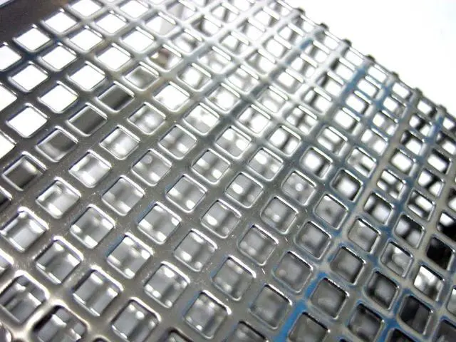Alt view image 6 of 7 - Small Square Stainless Steel Perforated Cutlery Basket Sink Rack Storage Silver by Stopia