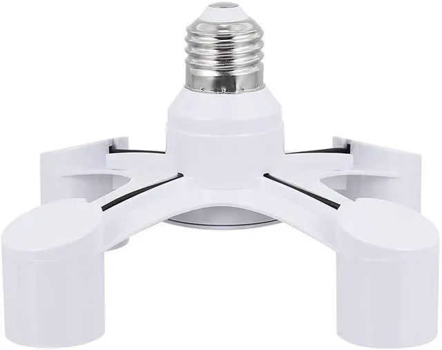Main image of 4-in-1 Light Socket Splitter, E26/E27, LED/CFL, 300W