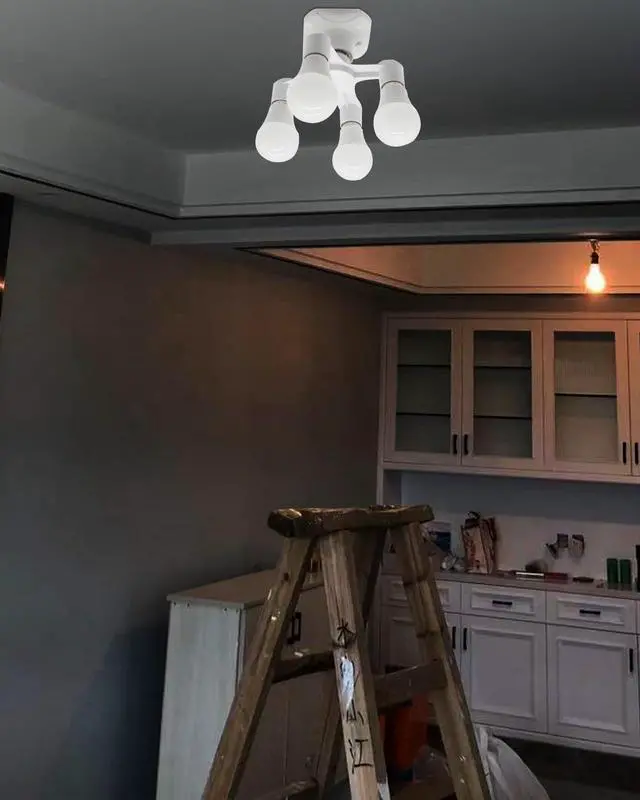 Alt view image 6 of 7 - 4-in-1 Light Socket Splitter, E26/E27, LED/CFL, 300W