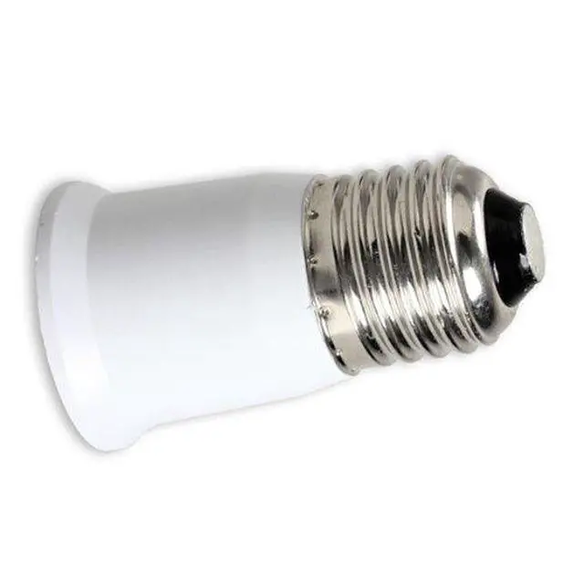 Alt view image 4 of 7 - YiLighting - UL (E26/E27 to E26/E27 Extender) - Standard Medium Edison Screw Lamp Base Socket Extender Adapter Extension (Pack of 1)