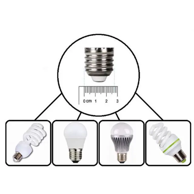 Alt view image 7 of 7 - E26/E27 Light Socket Extender Adapter,E26 to E26 Socket Extender, 58CM/22.5 Inch Extension,Bendable Flexible Gooseneck Adjustable Extension Socket Extender Adaptor (2-Pack)