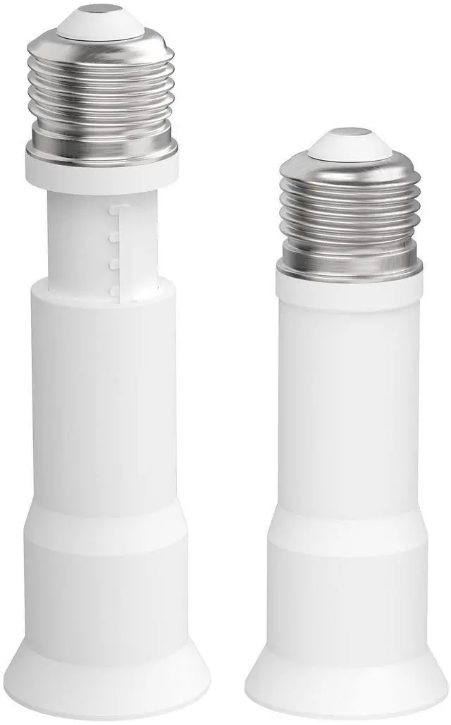 Main image of E26 Light Socket Extender 4-Level Extendable, Light Bulb Extension