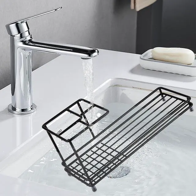 Alt view image 4 of 5 - Holders Toothpaste Organizer Bathroom Accessories, Black