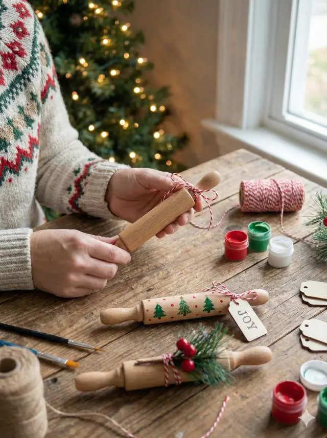 Alt view image 3 of 7 - Kids Mini Rolling Pins (6-Pack) Splinter-Free, Non-Stick Hardwood for Baking, Sensory Crafts, Play-Doh, Clay, Therapeutic Fine Motor Skills for Toddlers, Great Gift for Children