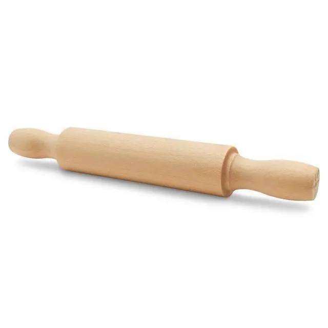 Alt view image 4 of 7 - Mini Rolling Pin, 5 Inches Long, Pack of 12, Great for in The Kitchen, Play-doh, Crafting and Imaginative Play, by Woodpeckers