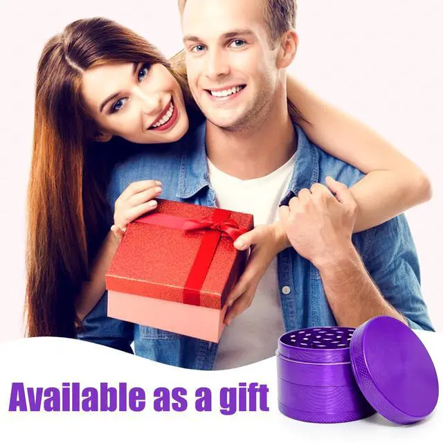 Alt view image 7 of 7 - 2.0 Inch Spice Grinder Kitchen Help Grinder, Purple