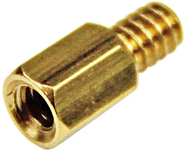 Main image of 6-32 Brass Motherboard Standoffs for Computer Case (STANDOFF632)